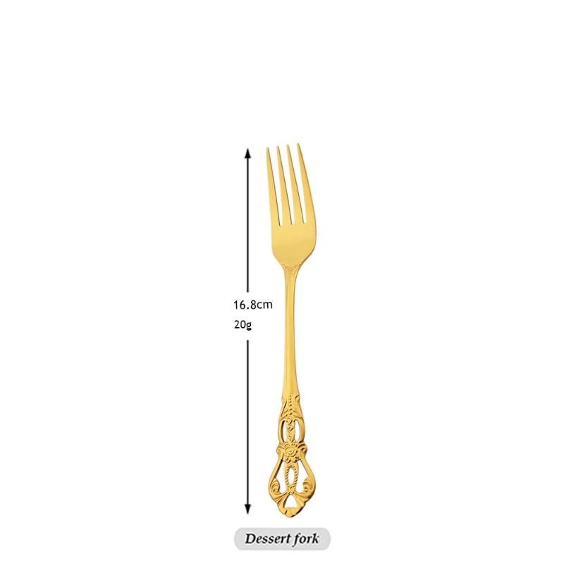 1pcs Fork de sobremesa