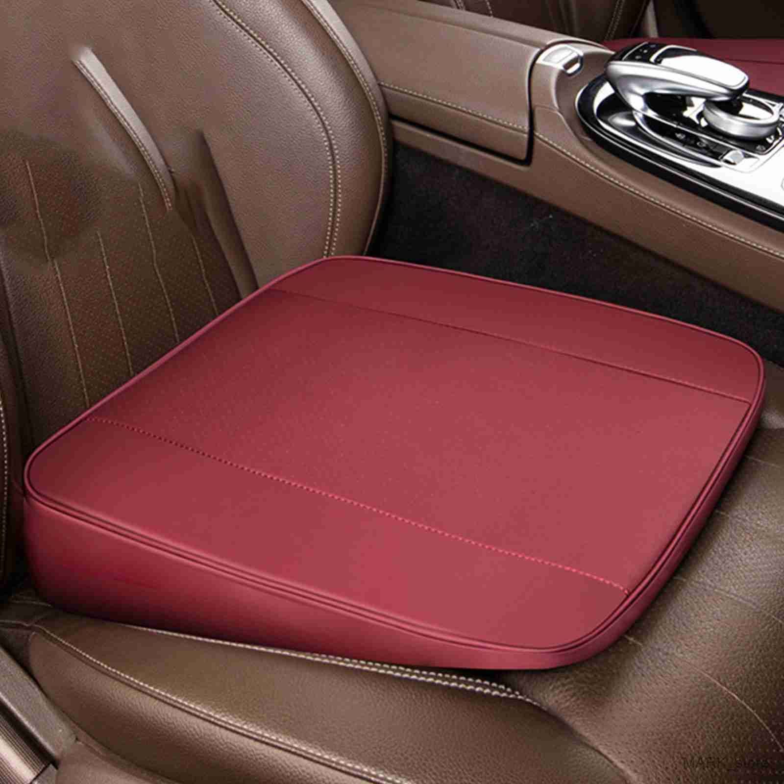 Car Booster Seat Cushion Memory Foam Height Seat Protector Cover