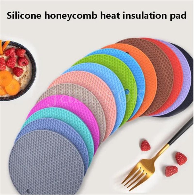 Diy Silicone Insulation Table Mat, Food Grade Silicone Heat Insulation Pad,baking  Insulation Pad,cooking Pot 