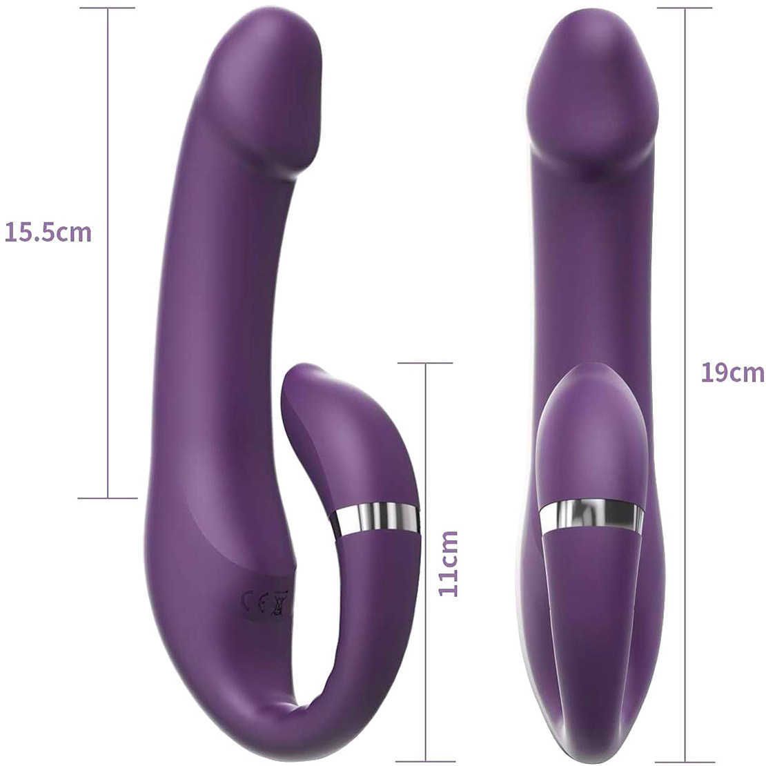 C-shaped Keel Pulling Stick - Purple