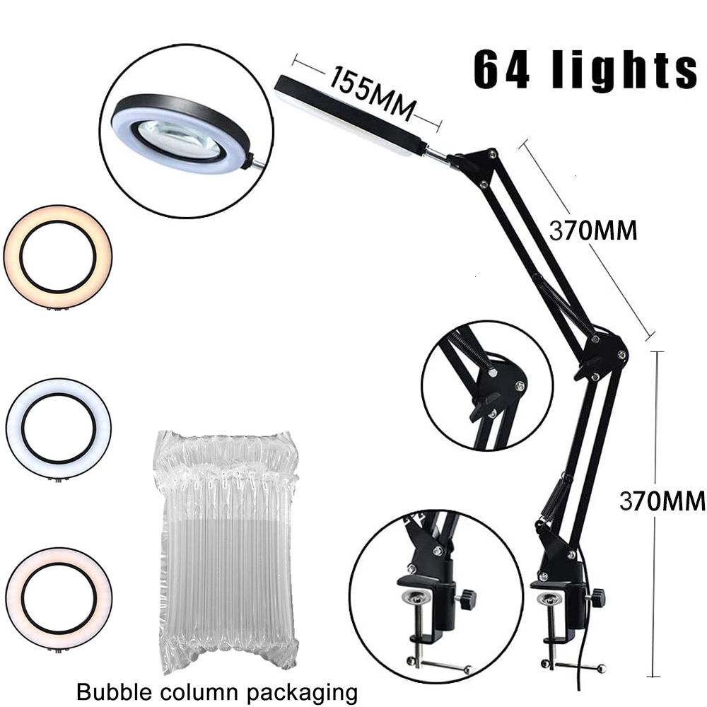 370 mm sin caja-5x 64 LED