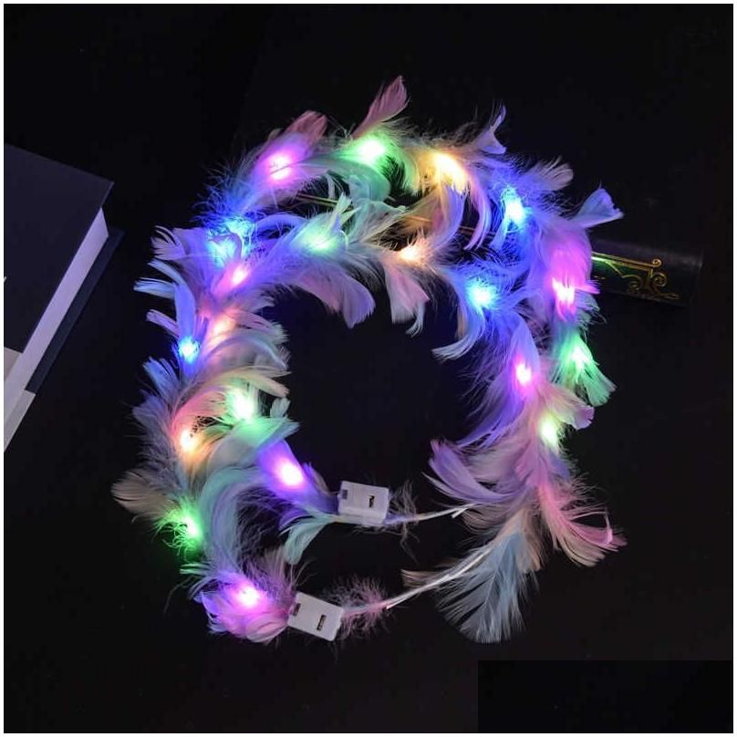 Goose Feather Wreath Color Feather + Col