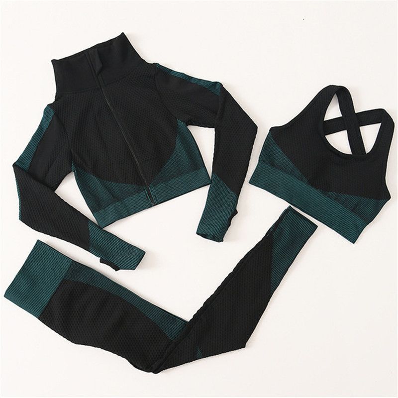 blackish green 3pcs