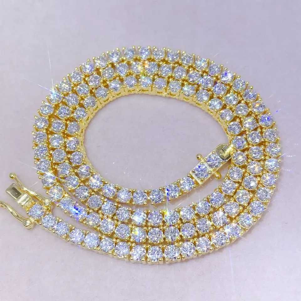 Gold-Necklace 6mm 18inch