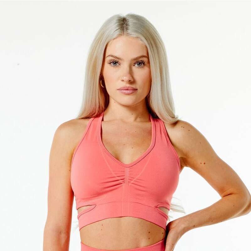 Pink bra