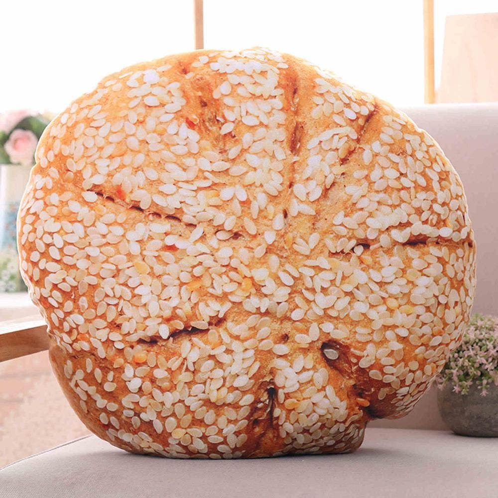 round sesame bread