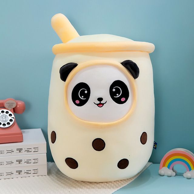 Żółta panda 24 cm