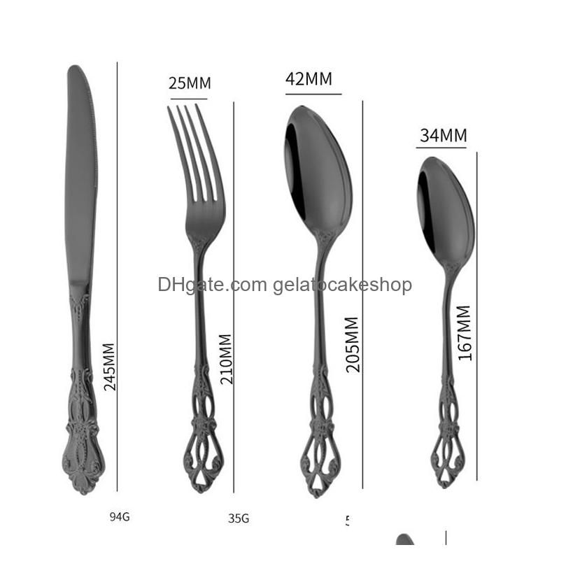 zwarte set