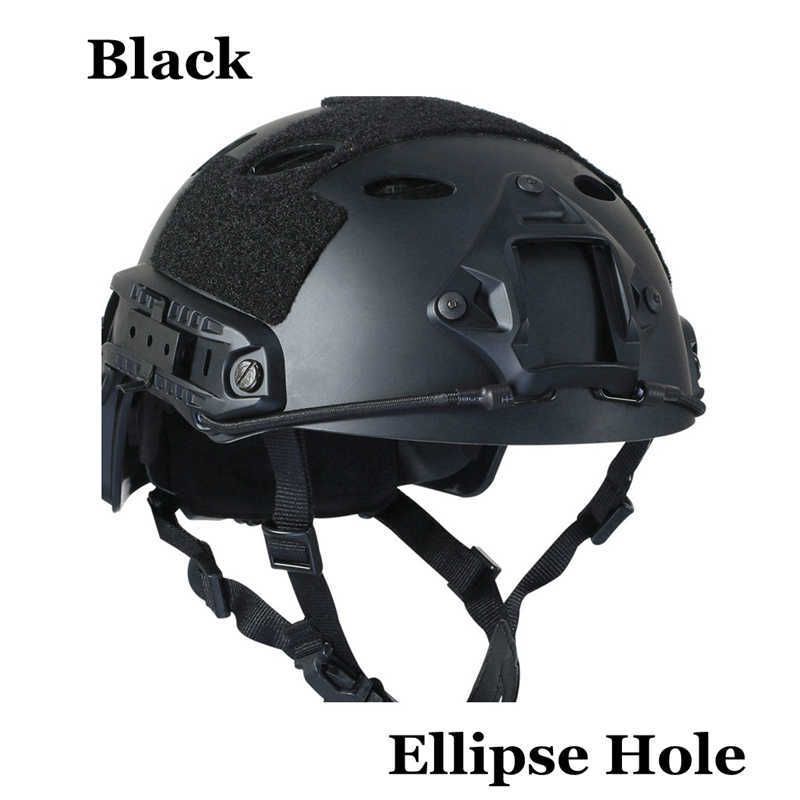 svart ellipshål