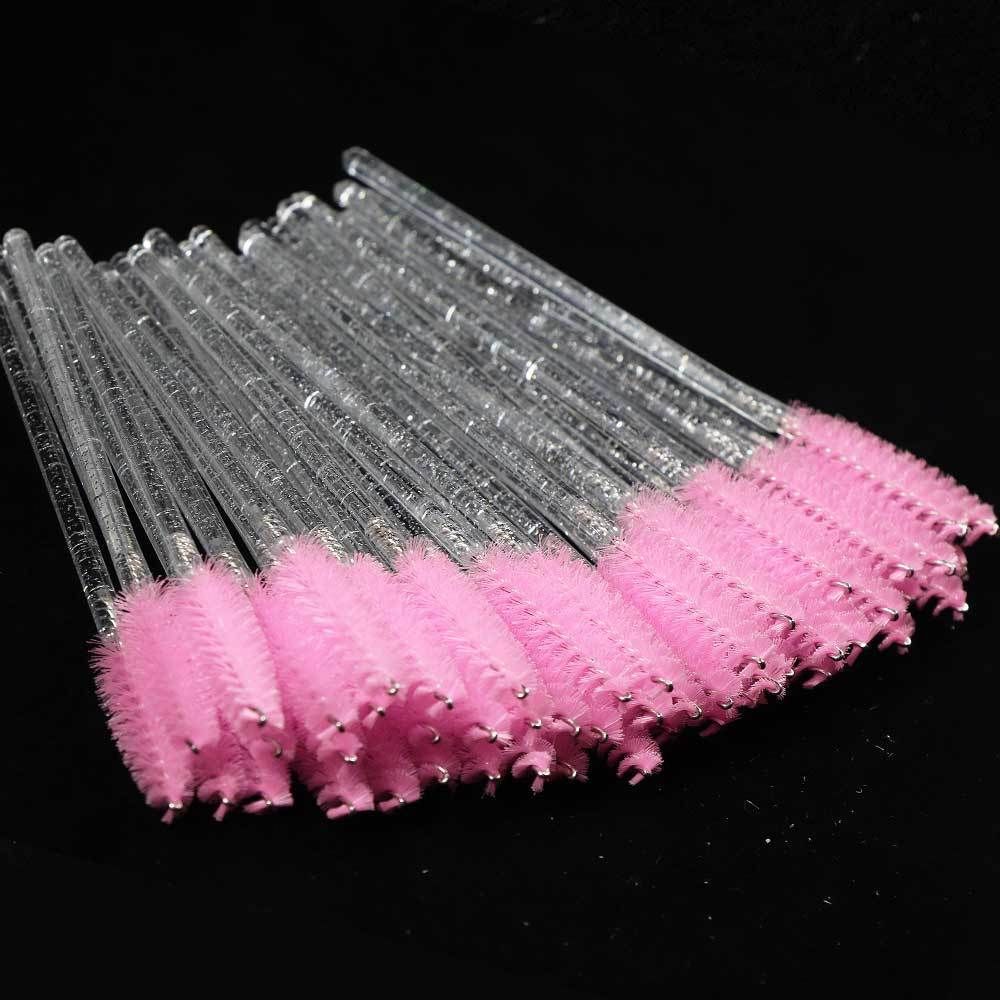 50pcs Clear Pink