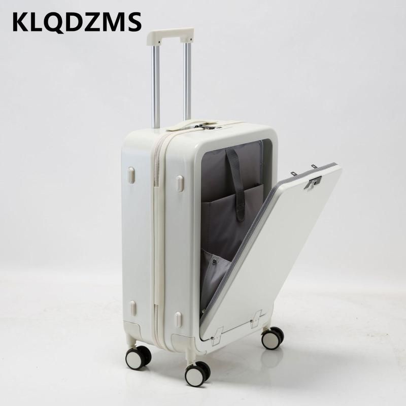 KLQDZMS 20222426 Inch Luggage New Front-opening Multifunctional