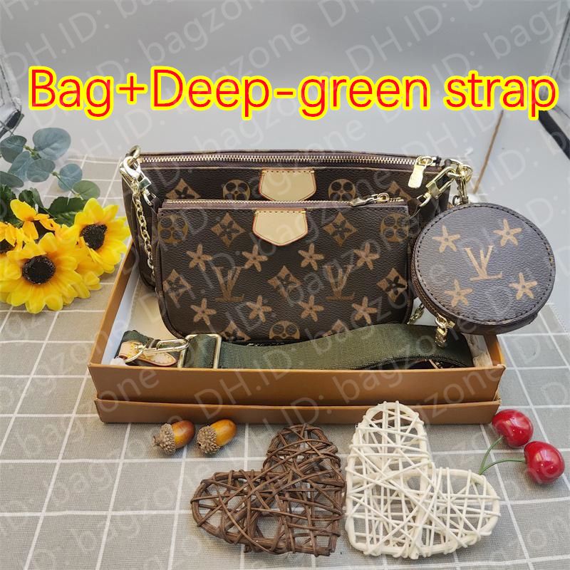 bag+deep green strap