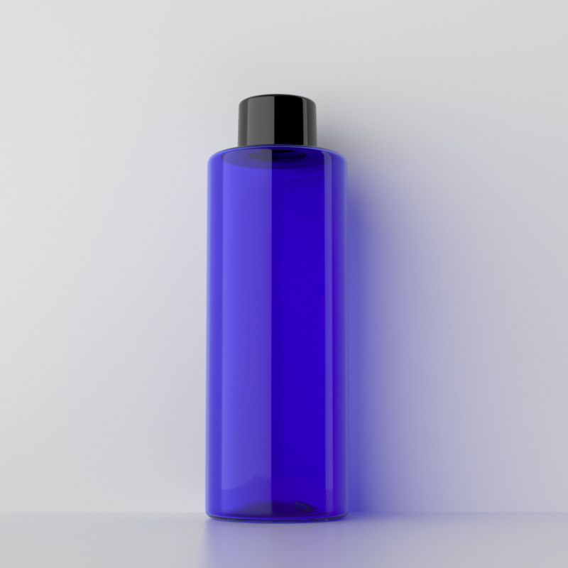 Chine 500ml bleu avec pet noir