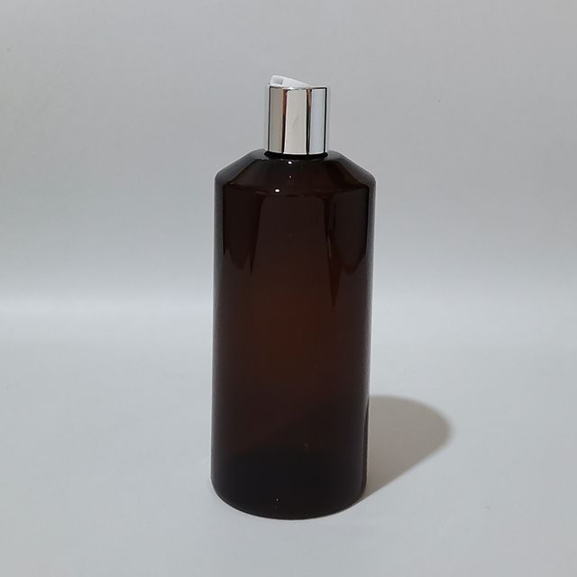 300ml brown silver white plastic