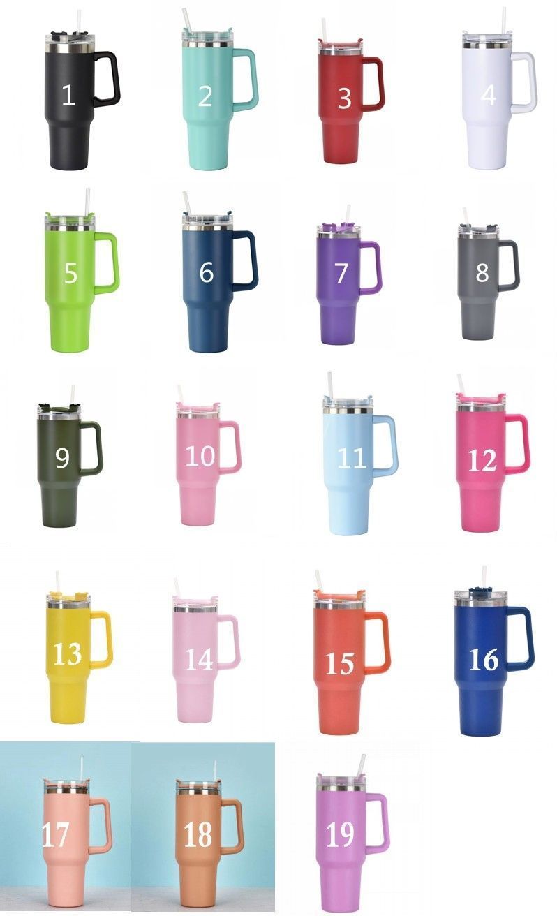 2 Couvercles De Paille De Remplacement Pour Gourde Stanley 1,2L/40 Oz - Étanches, Couleur Beige