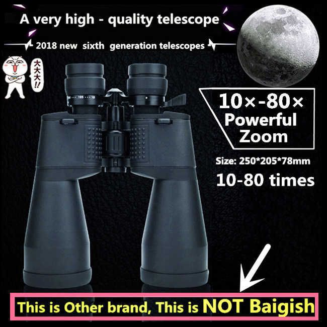 10x-80x High Zoom