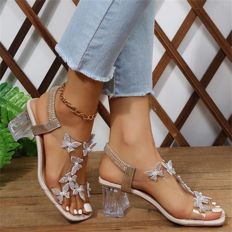 Chanclas Brillante Para Mujer Sandalias de Moda Con Brillo Luce a la Moda, Moda de Mujer