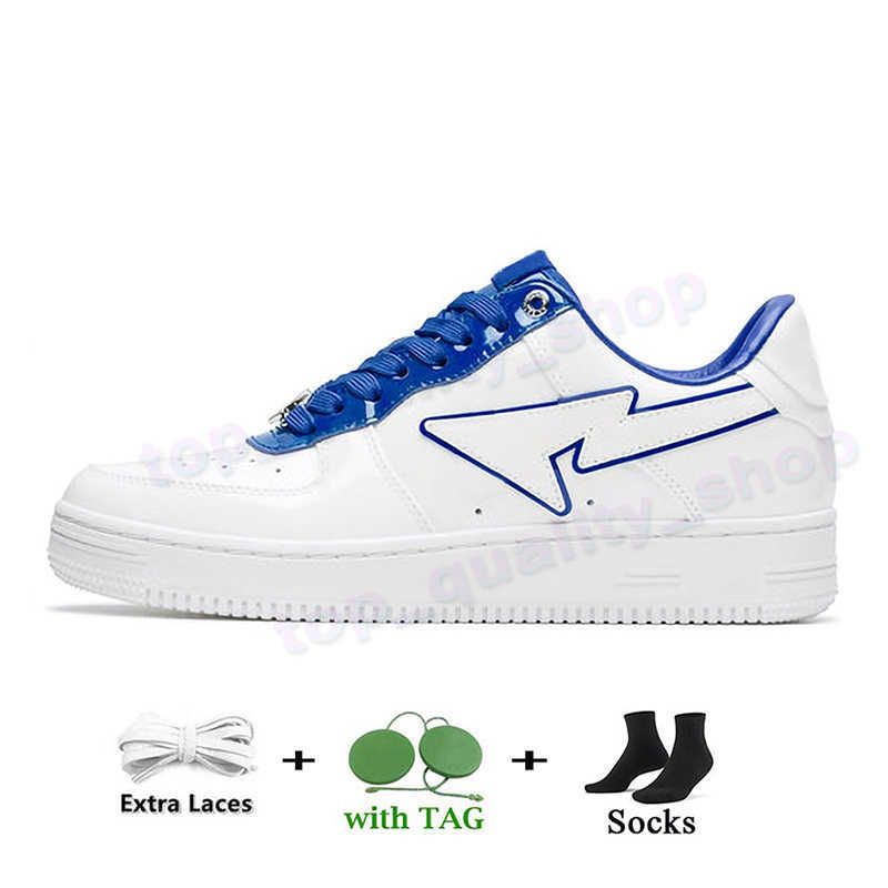 B10 Patent Leather White Blue 36-45