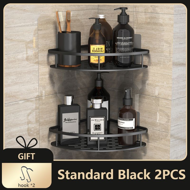 Standard noir 2pcs