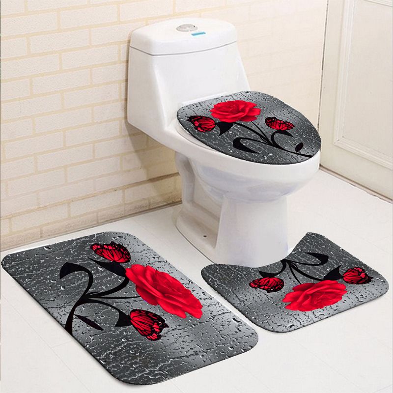 A-bath Rug Mat-3pcs