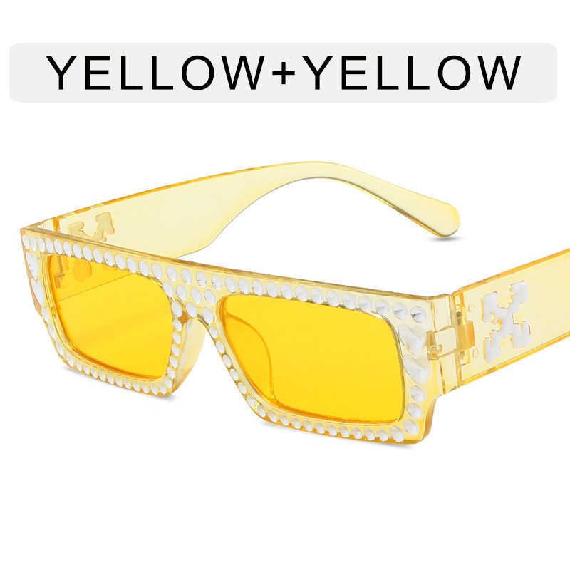 cadre jaune transparent tranche jaune