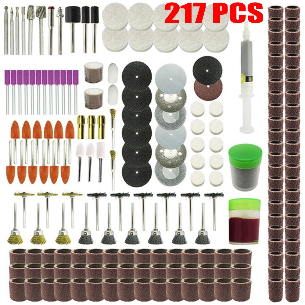 217pcs aksesuarları