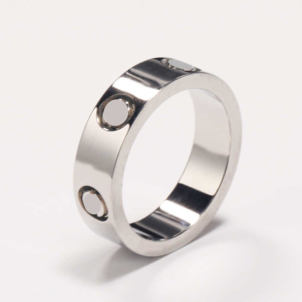 6mm Diamond Free Silver Kajia Ring