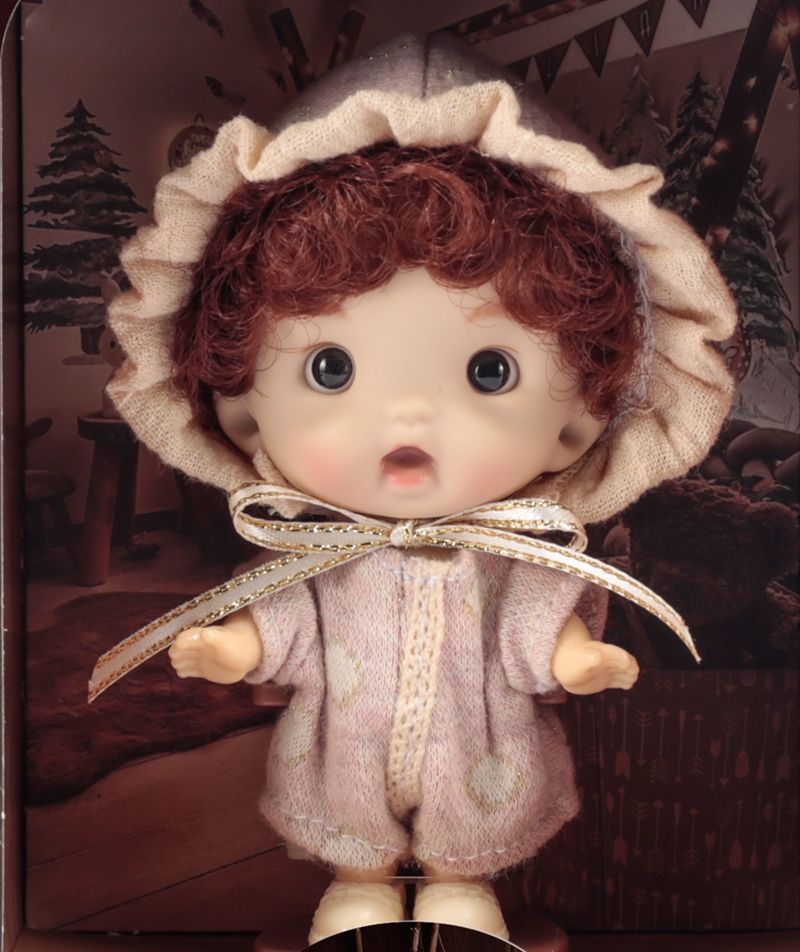 10 cm BJD Doll-Doll und Kleidung2