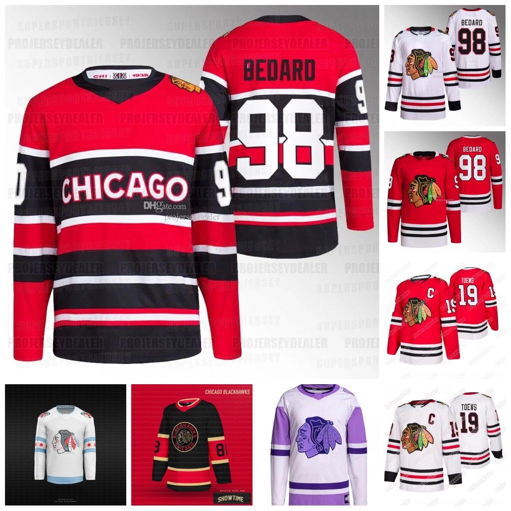 Fan sports custom Connor Bedard Blackhawks jersey at Canucks game – NBC  Sports Chicago