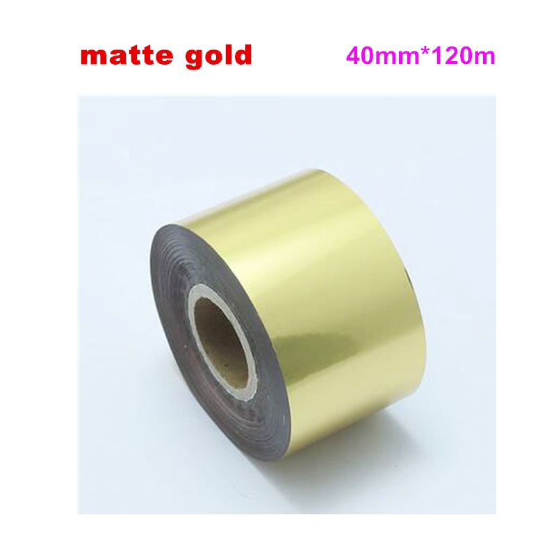 40 mm mat goud