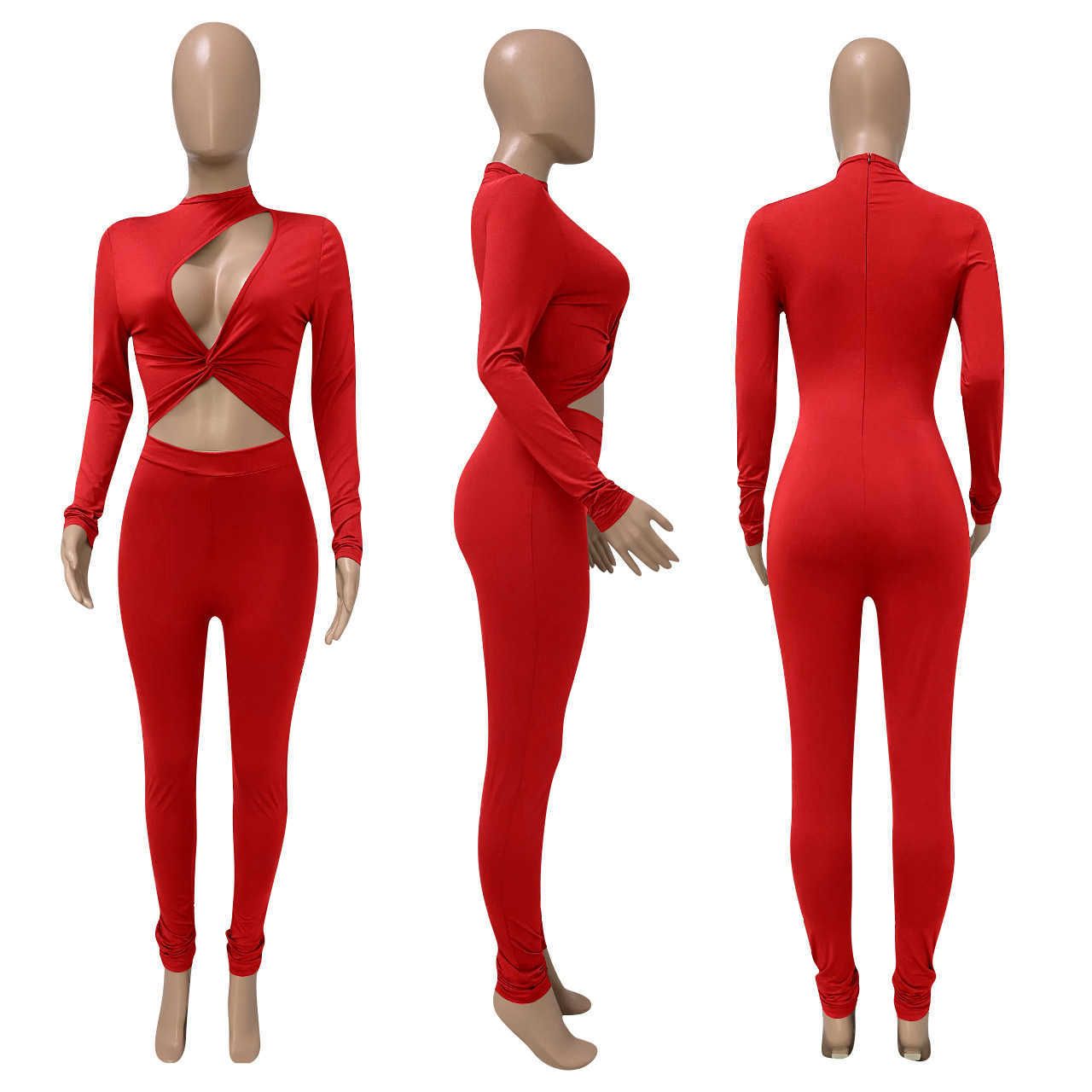 röda jumpsuit