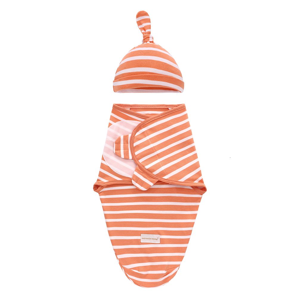 Orange Stripe-l (0-6 Months)