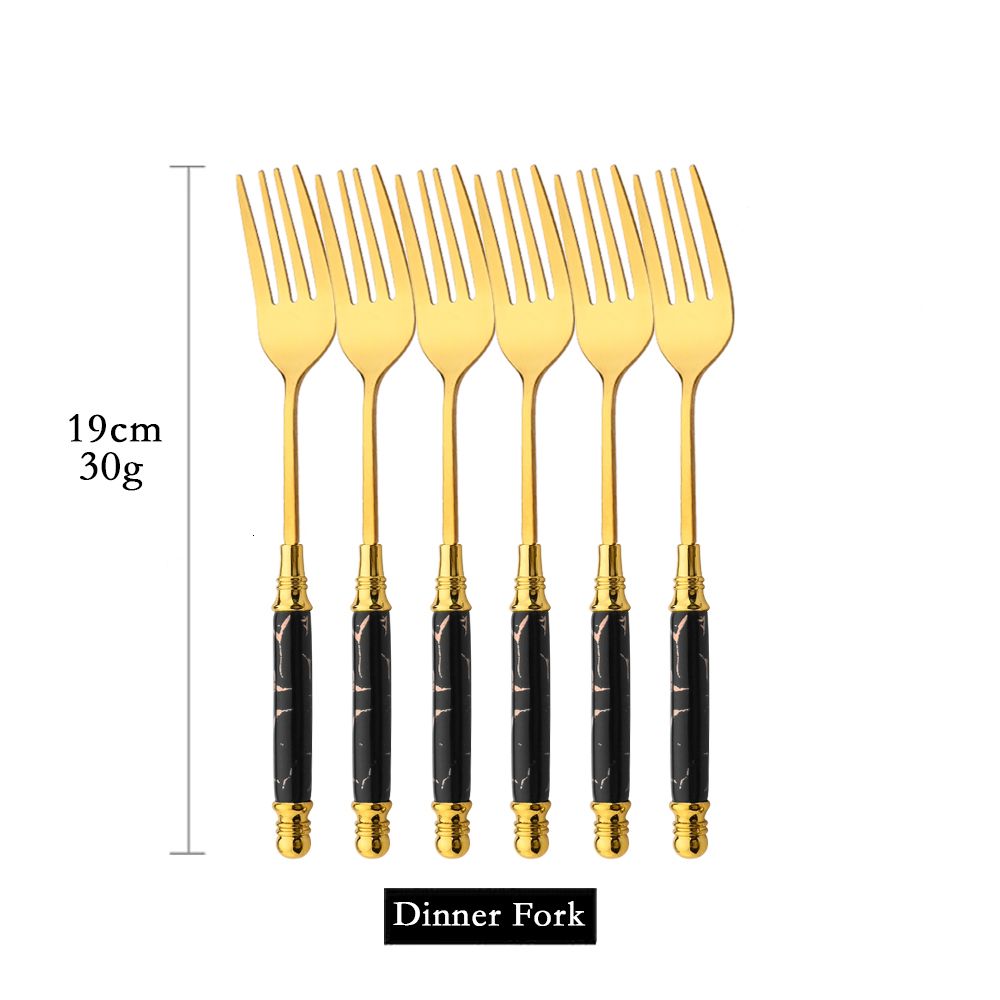 6pcs Dinner Fork