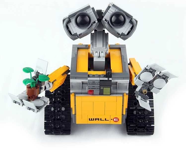 Wall-e robot hiçbir kutu