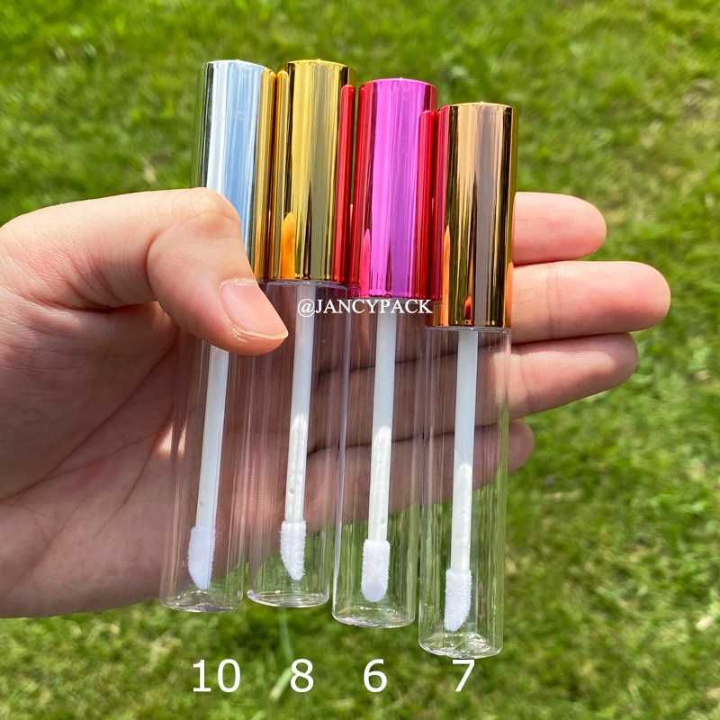 10 sztuk Lipgloss Tubes 7 Plastik