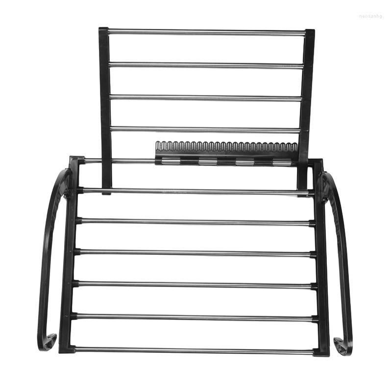 Hangers Radiator Clothes Airers Balcony Cloth Drying Rack Compact