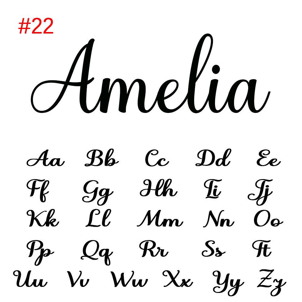 Font 22