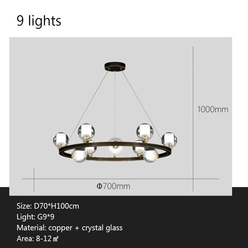 9 luces-2 luz blanca