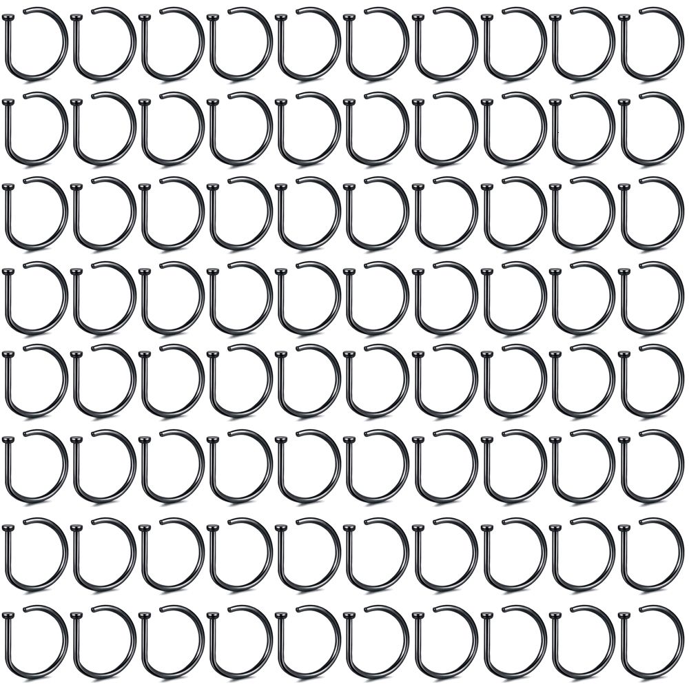 100pc Negro-18g 1.0x10mm