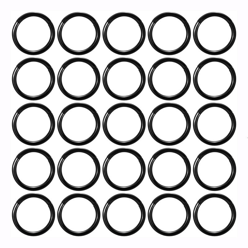 Black 25pcs-16gx12mm