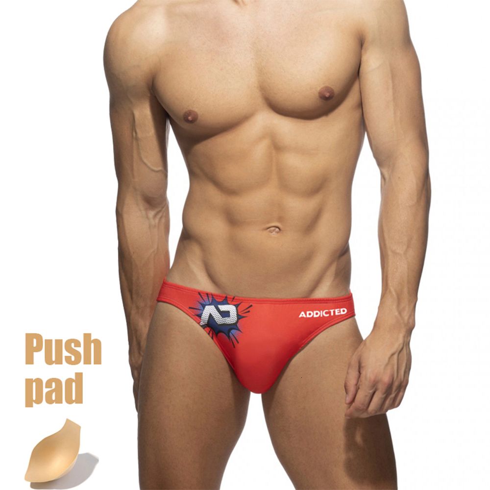 vermelho com push pad