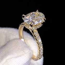 S925+1ct Oval
