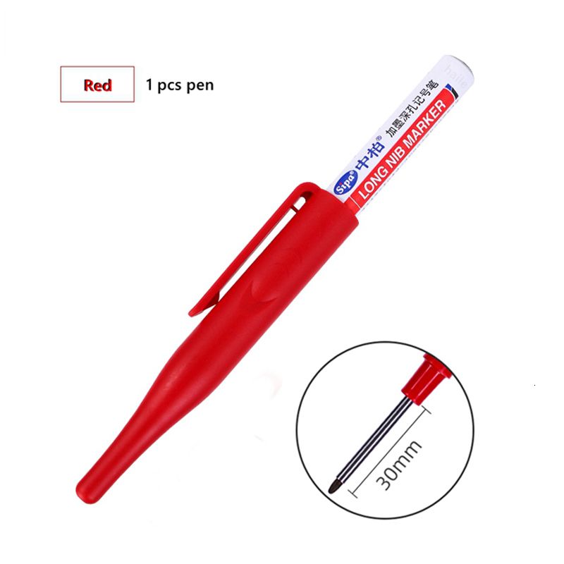 Czerwony Pen 1PCS