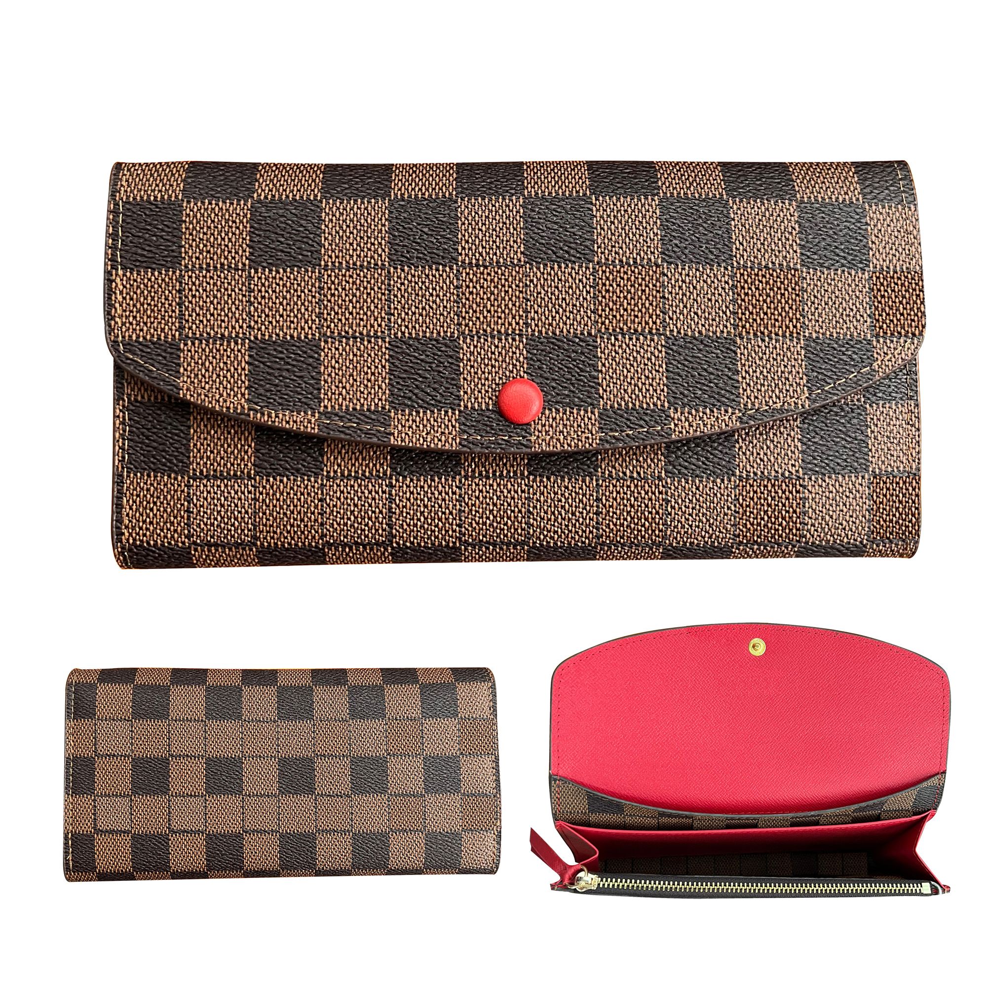 Damier Ebene rood