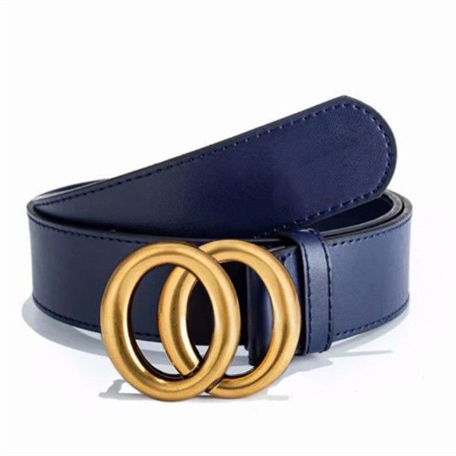 blue +Gold buckle