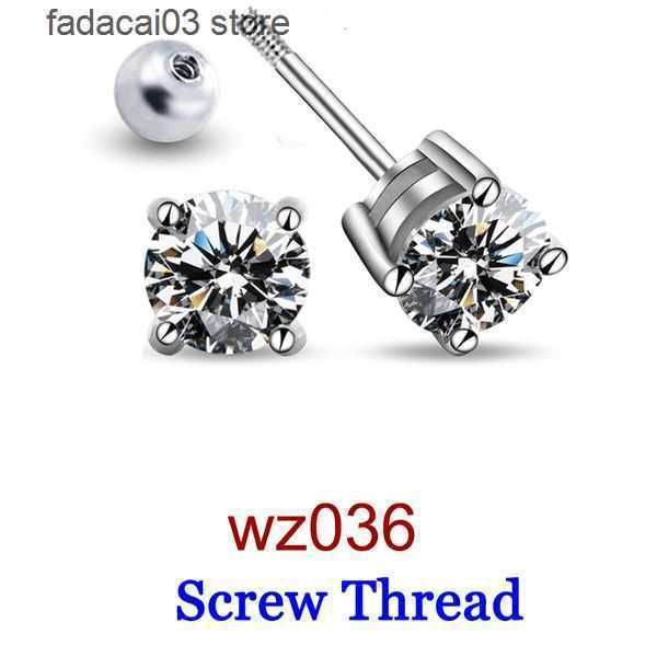 Wz036-screw Thread-0.5ct(5mm)x 2pcs-box