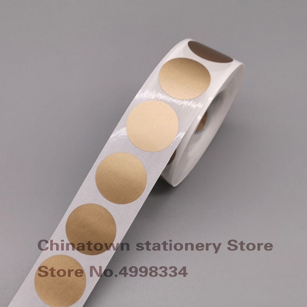 Wholesale Adhesive Stickers 1000pcs Pack ScratchOff 1Inch Round Gold Peel  And Stick Scratch Off Labels For Tickets Promotional Games 230630 From  Mu007, $15.38