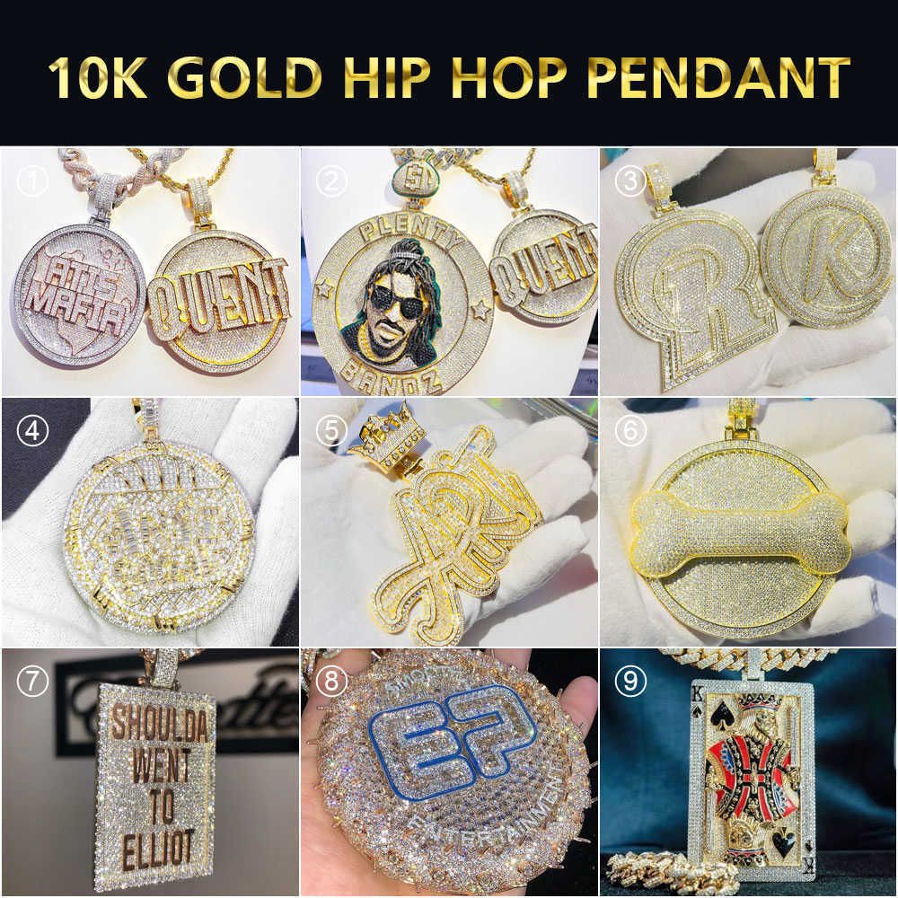 Custom 10k Gold Pendant