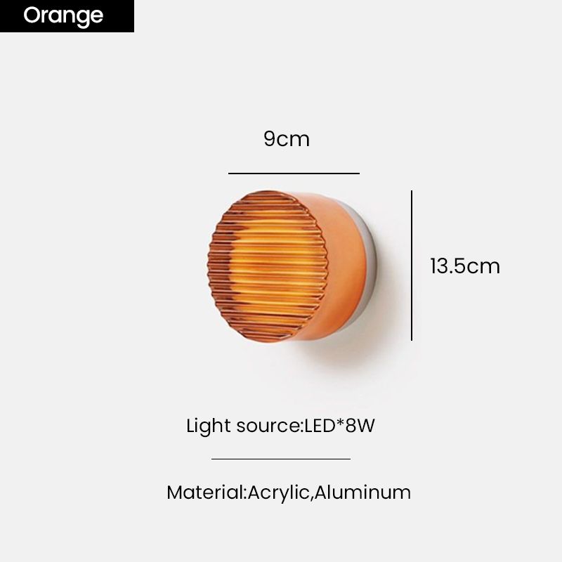 温かい白いオレンジD13.5cm