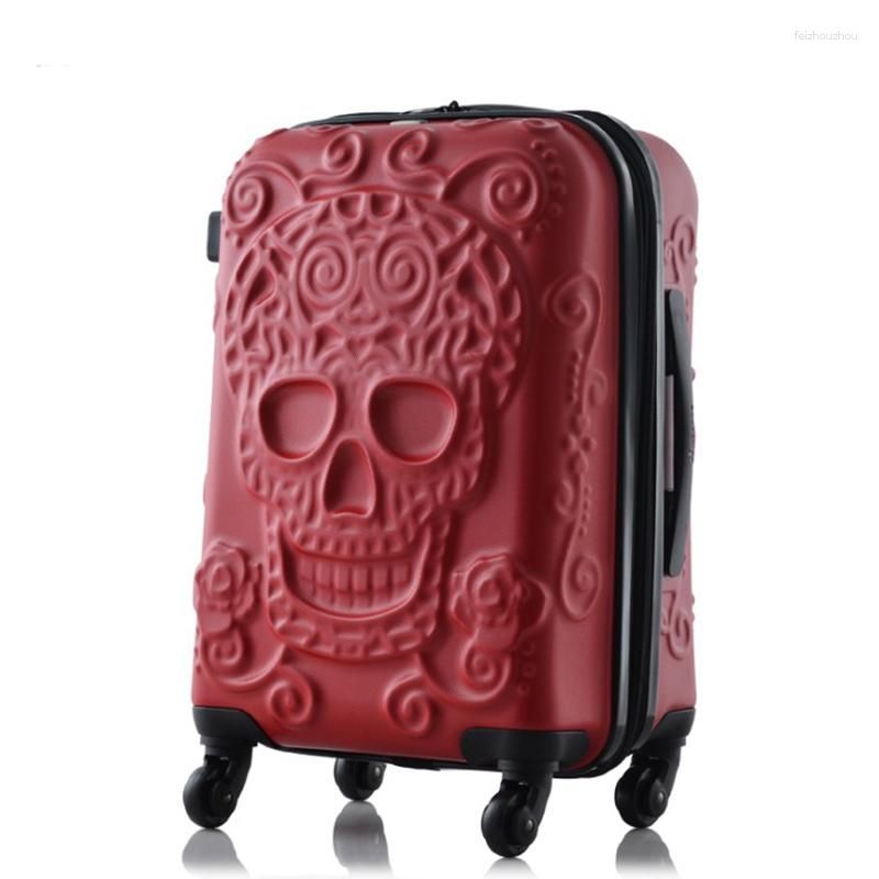 Buy it luggage Skulls II Black 202428 Trolley Bag (Set of 3) Online